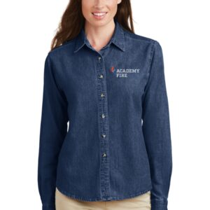 Ladies Denim Long Sleeve