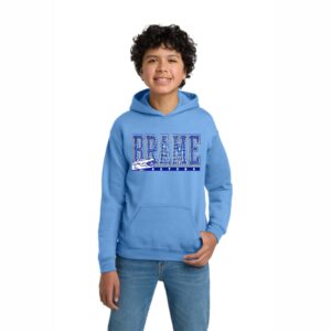 Graphic Hoodie Carolina Blue