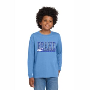 Graphic Longsleeve Carolina Blue