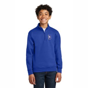 1/4 Zip Pullover Royal Blue