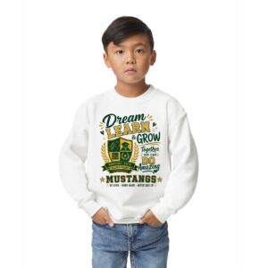 White Graphic Sweatshirt