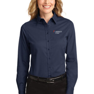 Ladies Port Authority Easy Care long sleeve
