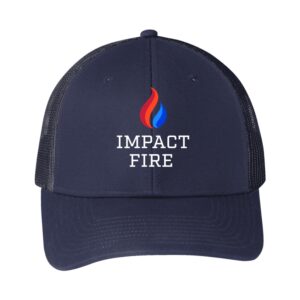 Embroidered Navy Cap