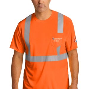 CornerStone® ANSI 107 Class 2 Mesh Tee <br>Impact Fire