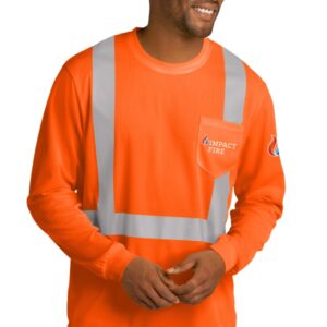 CornerStone® ANSI 107 Class 2 Mesh Long Sleeve<br>Impact Fire