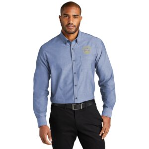 Long Sleeve Chambray Easy Care Shirt