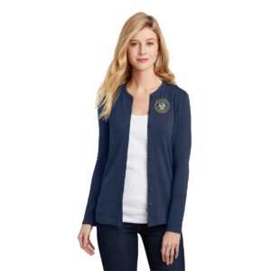Ladies Concept Stretch Button-Front Cardigan