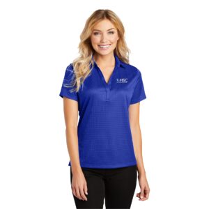 Ladies Performance Jacquard Polo
