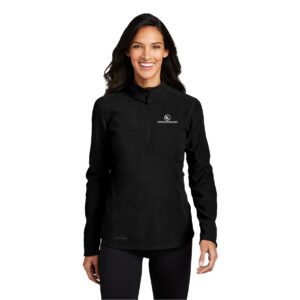 Eddie Bauer® - Ladies 1/2 Zip Microfleece Jacket
