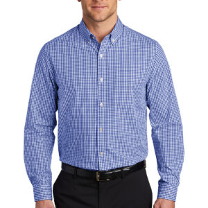 Broadcloth Gingham Easy Care Shirt