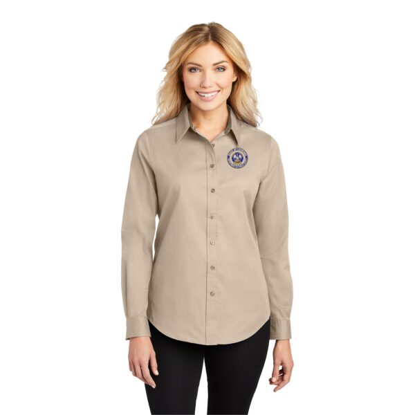 Ladies Long Sleeve Easy Care Twill<br>Public Safety - Image 4
