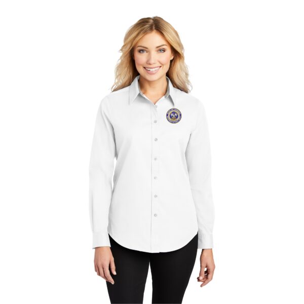 Ladies Long Sleeve Easy Care Twill<br>Public Safety - Image 5