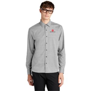 Long Sleeve Stretch Woven Shirt