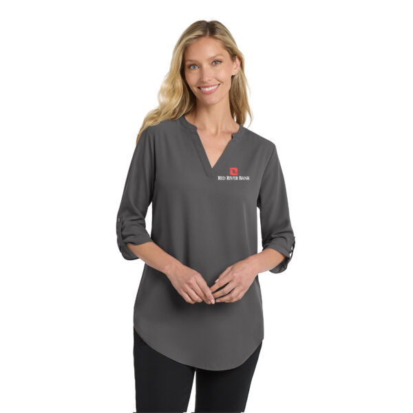 Ladies 3/4 Sleeve Tunic Blouse - Image 5