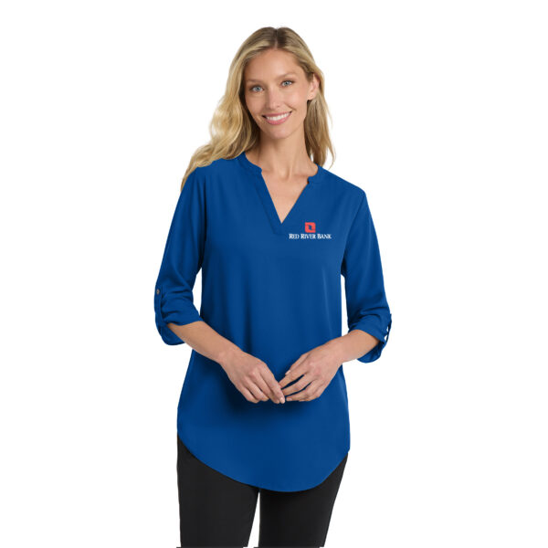 Ladies 3/4 Sleeve Tunic Blouse - Image 4