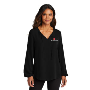 RRB/ Ladies Textured Crepe Blouse