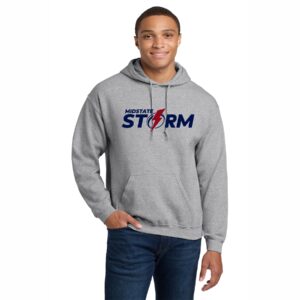 Sport Grey Graphic Hoodie