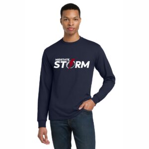 Navy Graphic Longsleeve