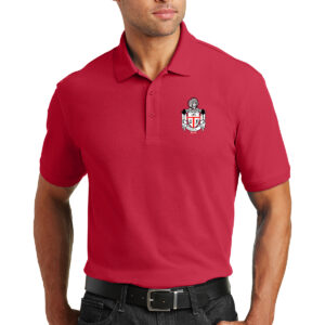 Tioga HS/ Polo with Crest