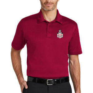 Tioga HS/ Jacquard Polo with Crest