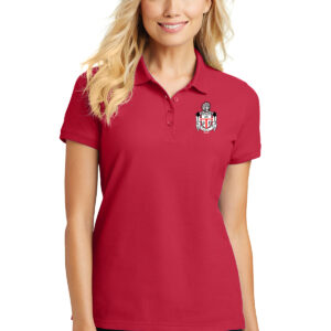 Tioga HS/ Ladies Polo with Crest