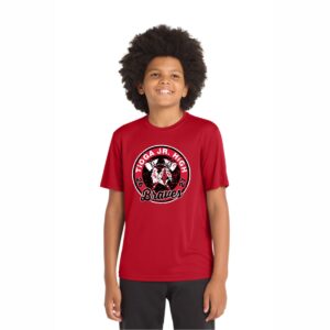 Red Moisture-Wicking Tee