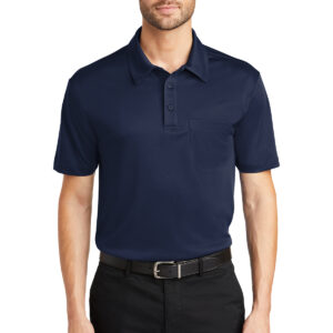 Port Authority Silk Touch Performance Pocket Polo